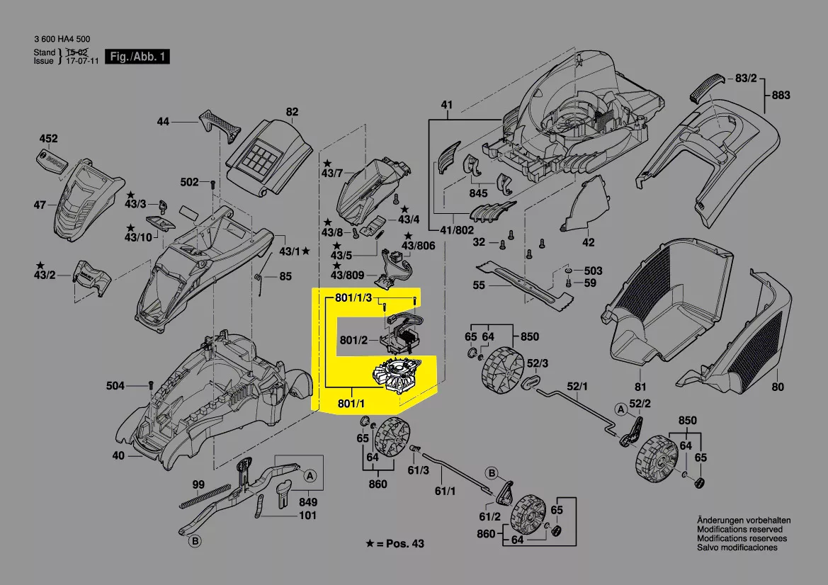 Moteur réf. F 016 104 031 BOSCH